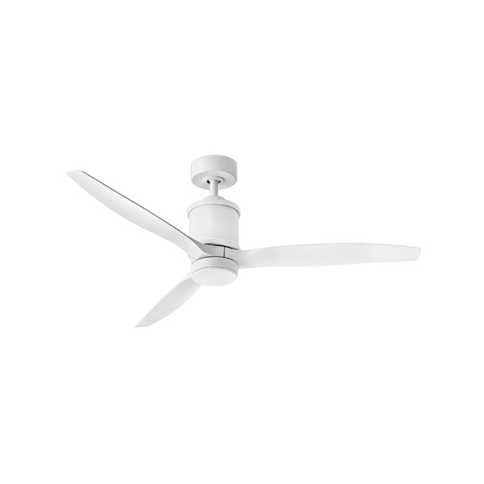 60" Maison 3 - Blade Outdoor LED Standard Ceiling Fan with Wall Control